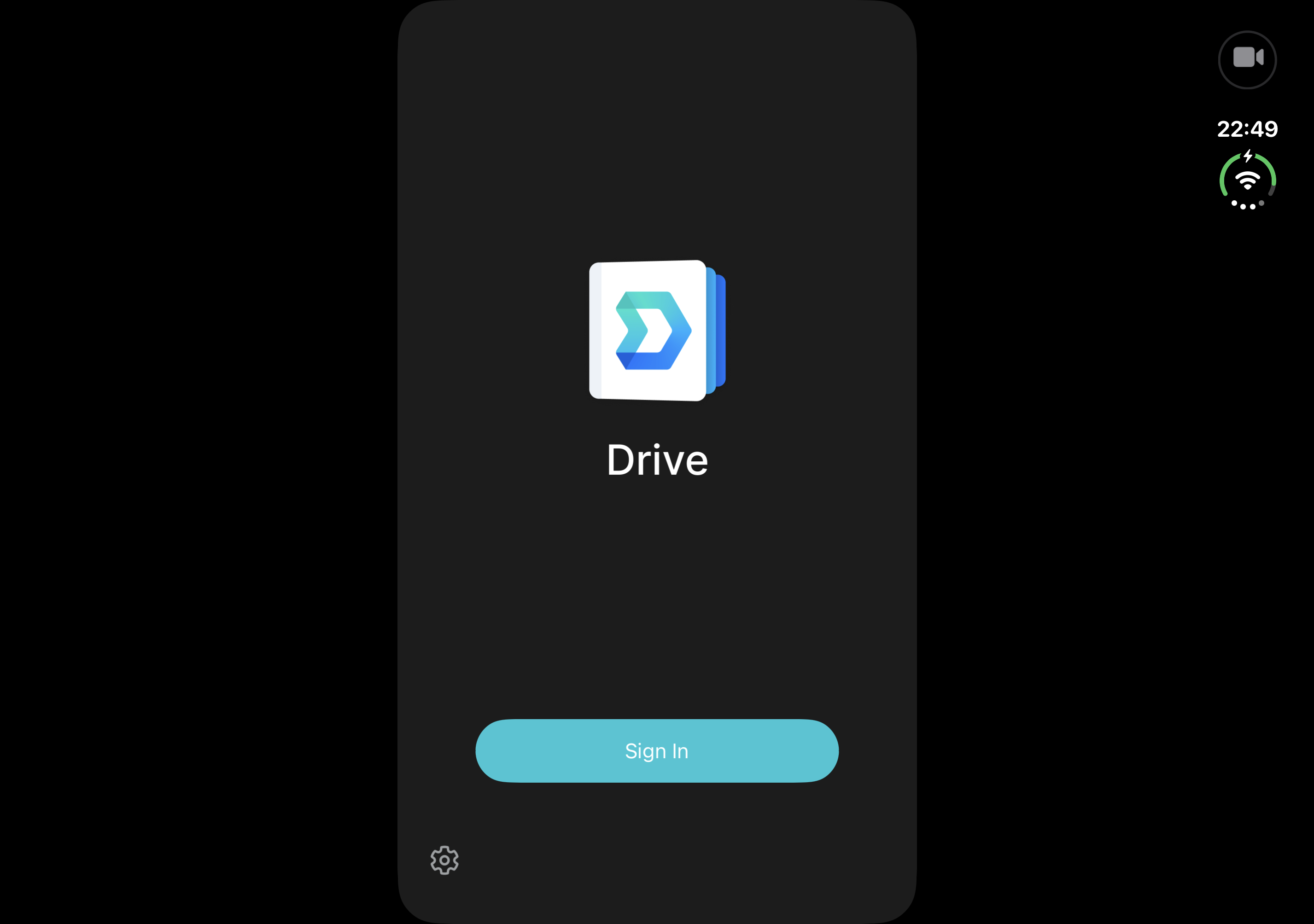 Synology Drive 在 iPhone Duo 上的截圖,由使用者分享