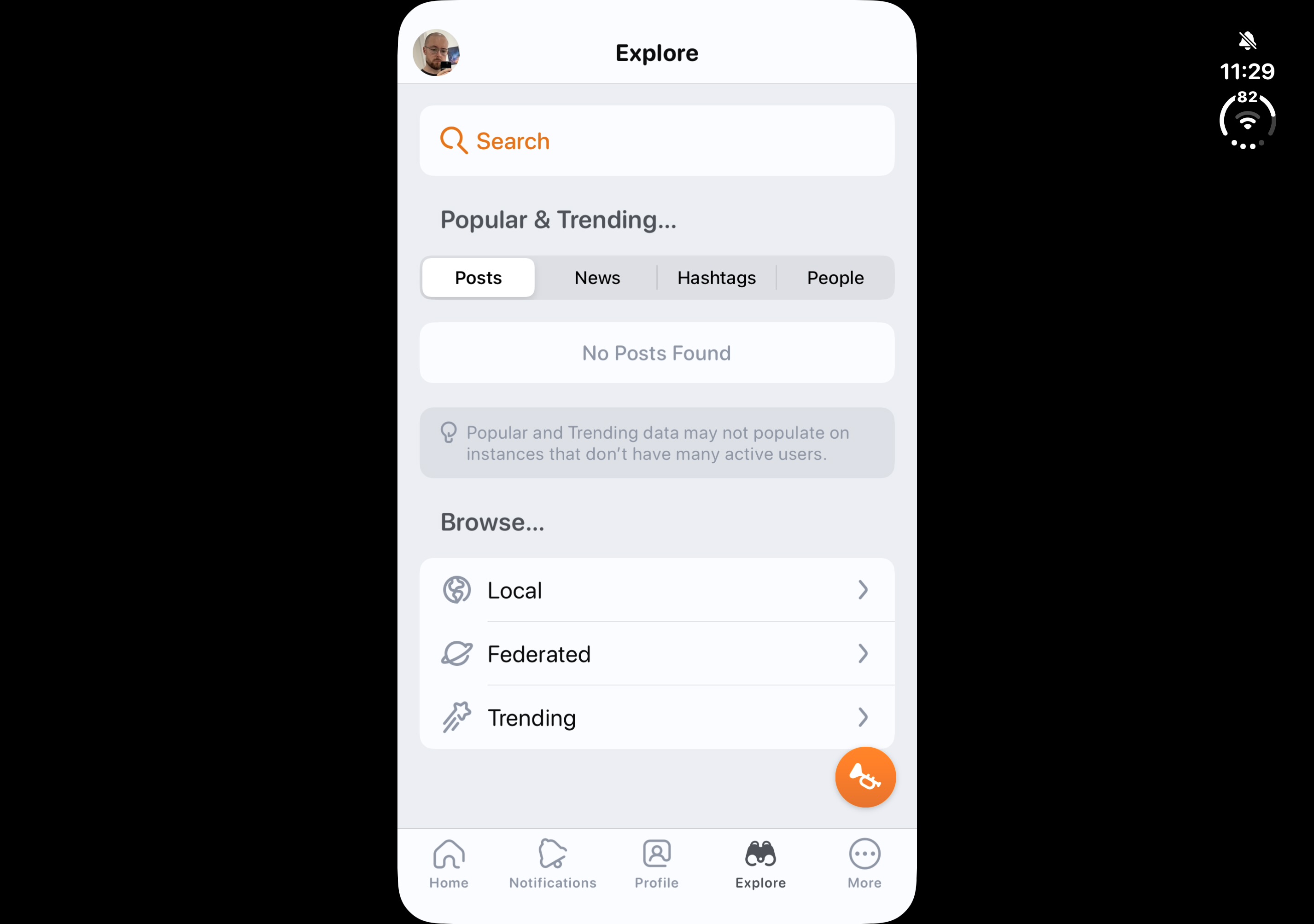 Ivory for Mastodon by Tapbots on iPhone Duo, shared by an owner