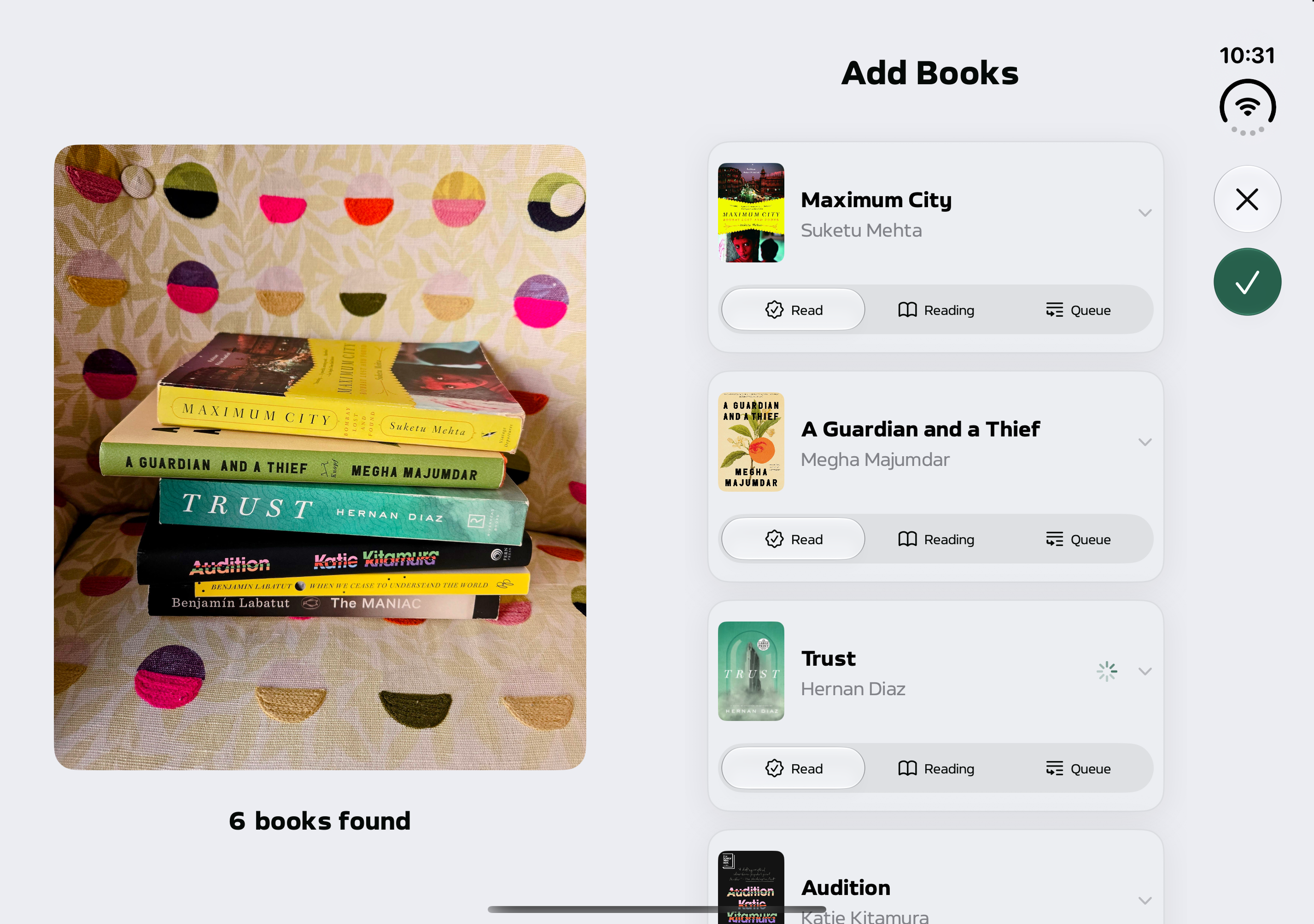 Unshelved on iPhone Duo, shared by an owner