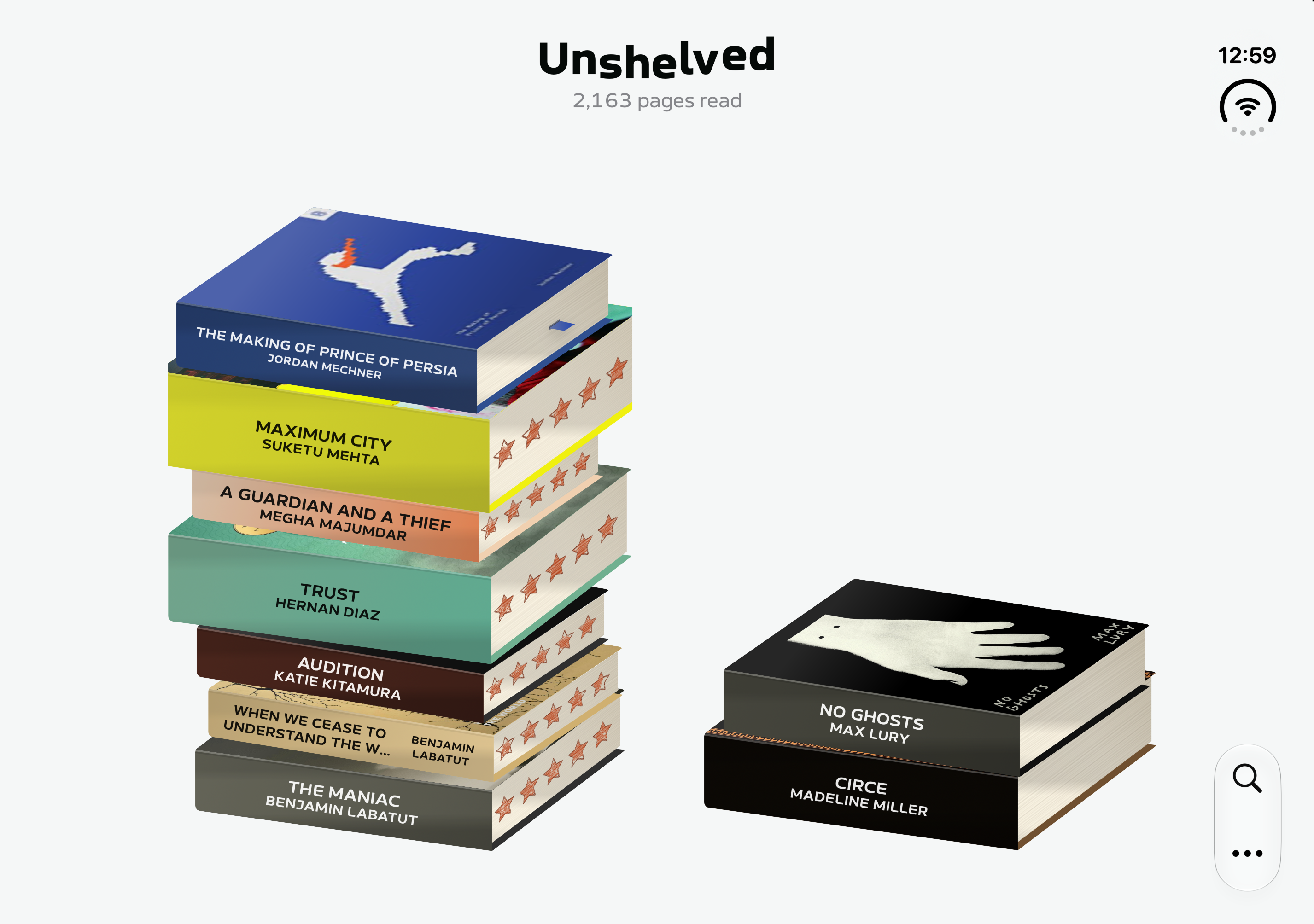 Unshelved on iPhone Duo, shared by an owner